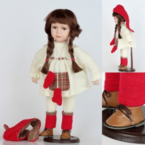 Porcelánová bábika Jana 45cm