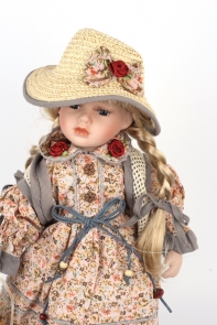 Porcelánová bábika Jasmína 40cm