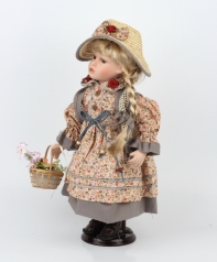 Porcelánová bábika Jasmína 40cm