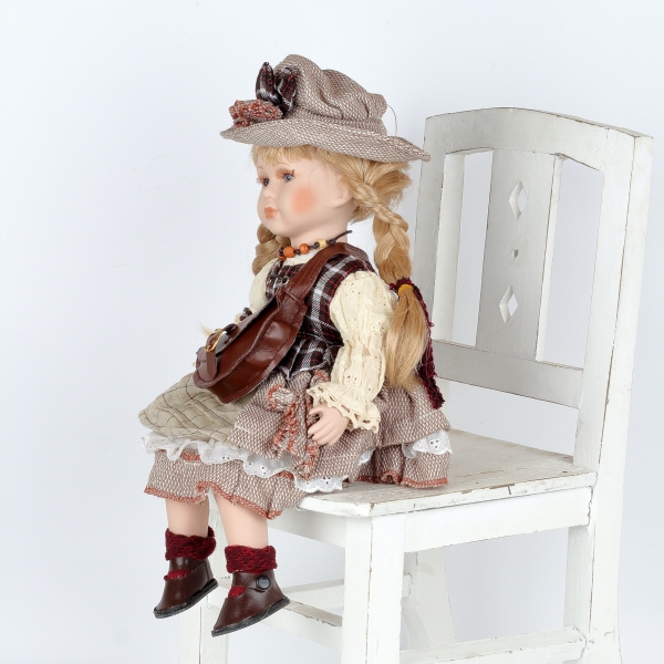 Porcelánová bábika Josefína 32cm