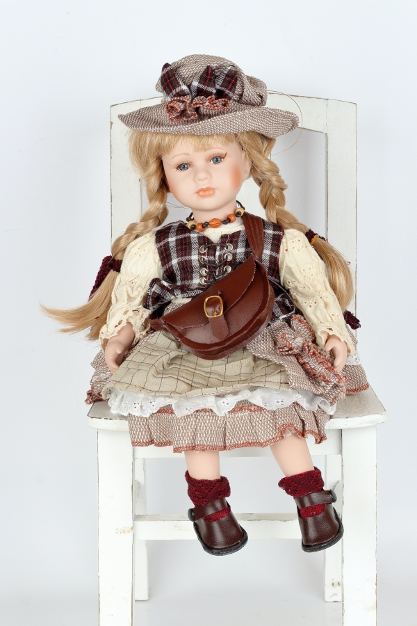 Porcelánová bábika Josefína 32cm