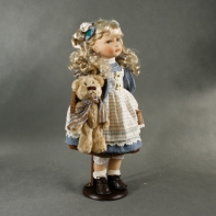 Porcelánová bábika Karina 54cm