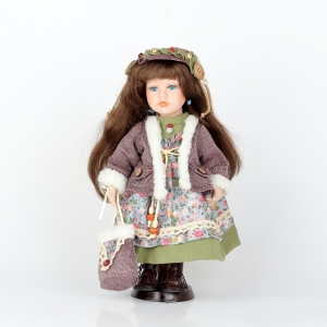 Porcelánová bábika Leontýnka 30cm