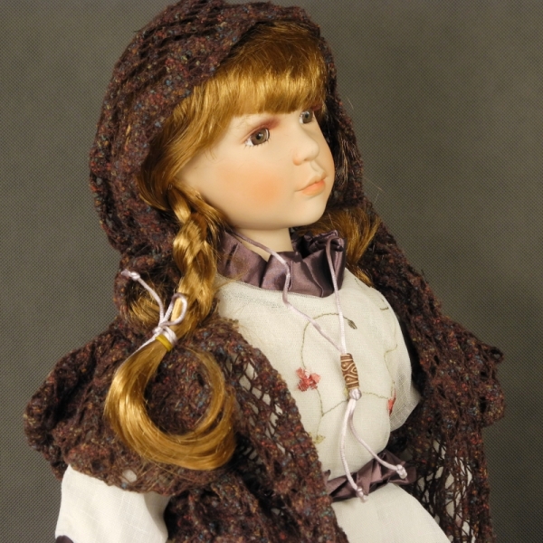 Porcelánová bábika s certifikátom - Ivona 70cm