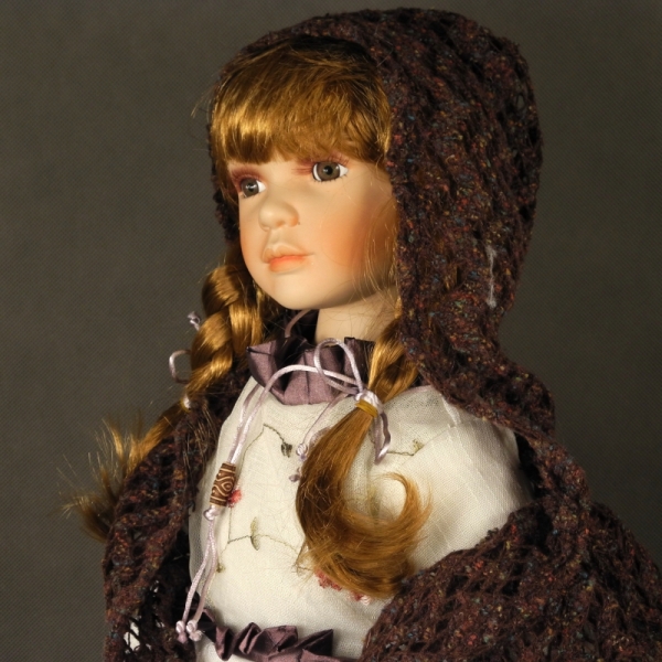 Porcelánová bábika s certifikátom - Ivona 70cm