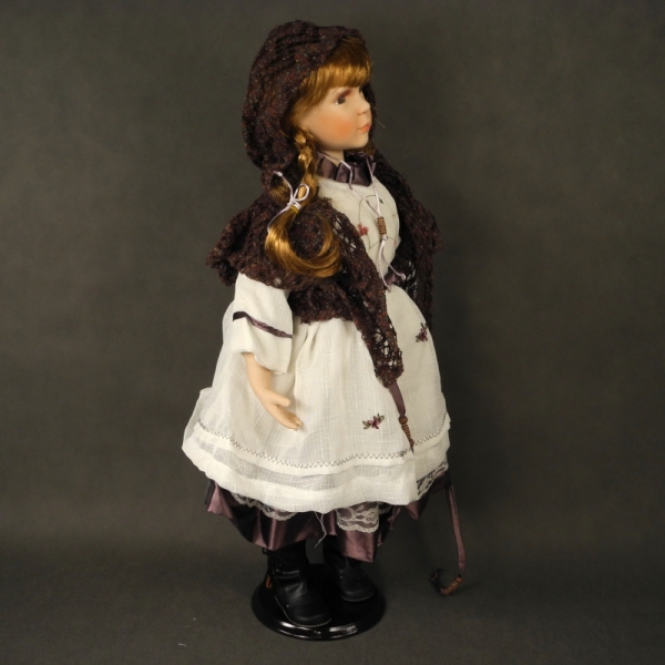 Porcelánová bábika s certifikátom - Ivona 70cm