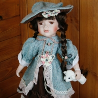 Porcelánová bábika Vanessa