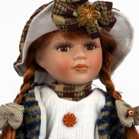 Porcelánová bábika Vera 30cm