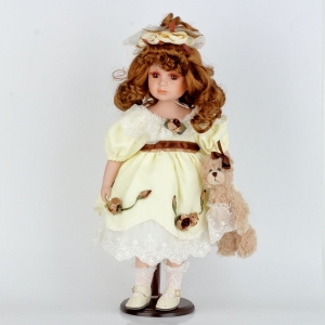 Porcelánová bábika Viktorie 48cm