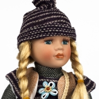 Porcelánová bábika Zuzka 30cm