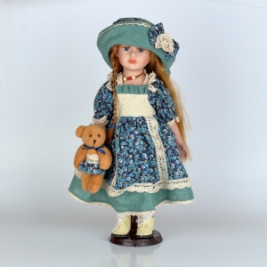 Porcelánové bábiky Laura 40cm