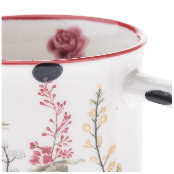 Porcelánový hrnček 230ml na bylinky