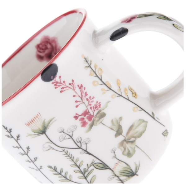 Porcelánový hrnček 230ml na bylinky