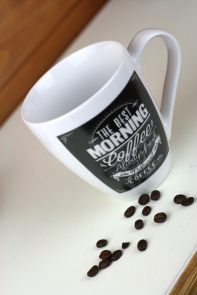 Porcelánový hrnček na kávu Morning coffee 11cm