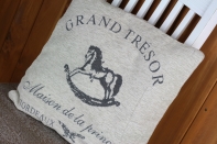 Povlak na vankúš Grand Tresor krémový 40x40cm