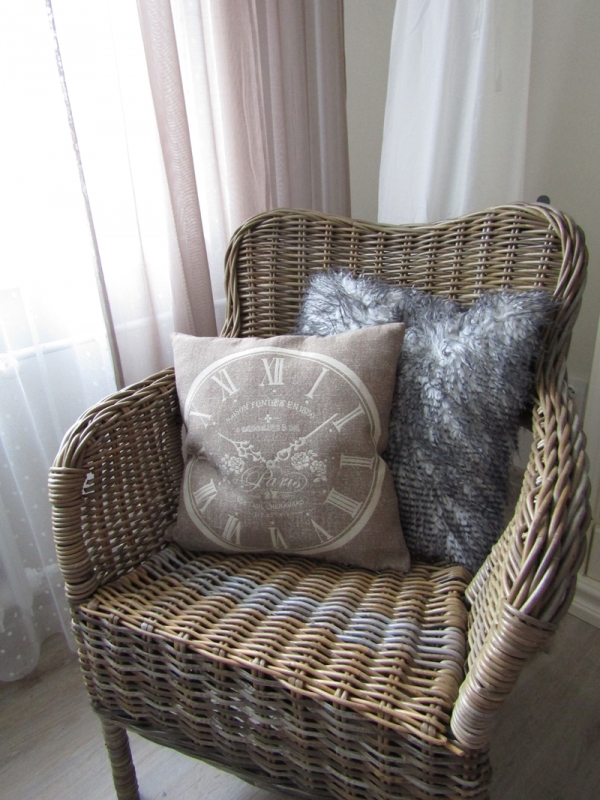 Povlak na vankúš hodiny Paris tmavý 40x40cm