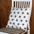 Povlak na vankúš hviezdy biely 40x40cm