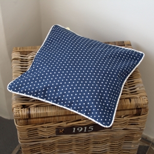 Povlak na vankúš modrý 40x40cm