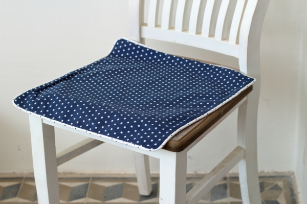 Povlak na vankúš modrý 40x40cm