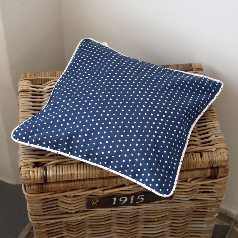 Povlak na vankúš modrý 40x40cm