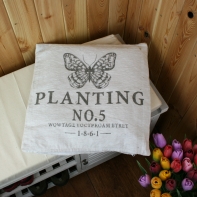 Obliečka na vankúš Planting biely 40x40cm