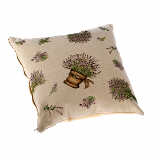 Povlak na vankúš s motívom levandule Lavender 40x40cm