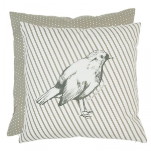 Povlak na polštář s ptáčkem 40x40cm