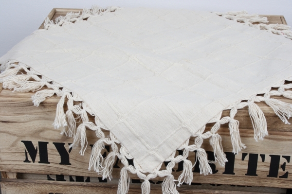 Povlak na vankúš s strapcami Boho štýl 45x45cm