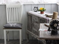 Povlak na vankúš šedý Dve mačky 40x40cm