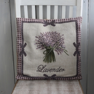 Povlak na vankúš snop levanduľa 38x38cm