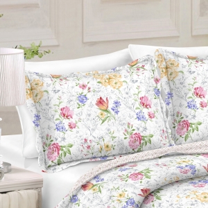 Prehoz na jednolôžko+1 vankúš, rozkvitnutá záhrada