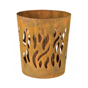 Prenosné kovové ohnisko plameň 32x32x35cm