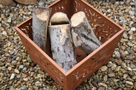 Prenosné ohnisko 39x30x39cm