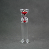 Presýpacie hodiny malé červené 15cm