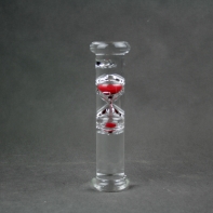 Presýpacie hodiny malé červené 15cm