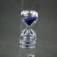 Presýpacie hodiny malé modré 15cm