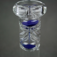 Presýpacie hodiny veľké modré 20cm