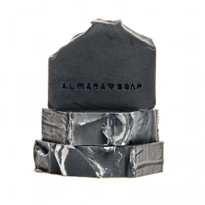 Prírodné čierne mydlo Black As My Soul 75g