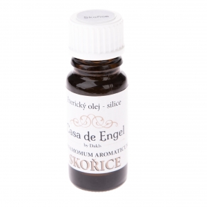 Prírodný esenciálny olej Škorica 10 ml - teplo, ktoré prevonia domov