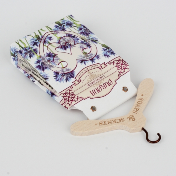 Prírodné mydlo s bambuckým maslom Purpur Pannónia chrpa 48g