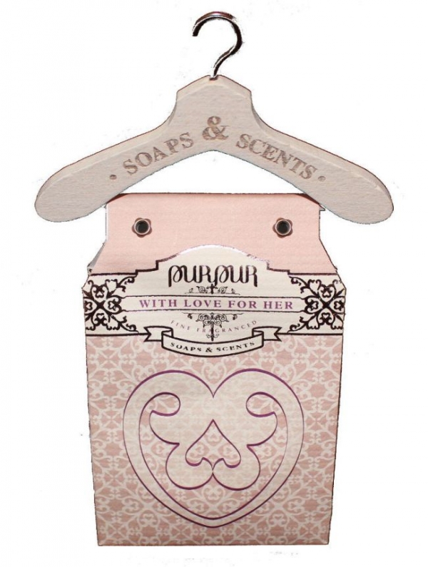 Prírodné mydlo s bambuckým maslom Purpur Pannónia FOR HER 48g