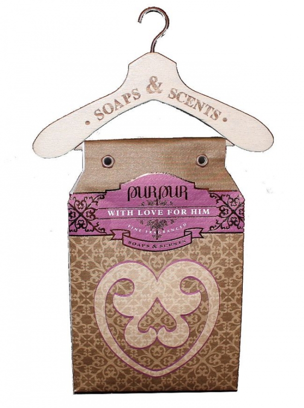 Prírodné mydlo s bambuckým maslom Purpur Pannónia FOR HIM 48g