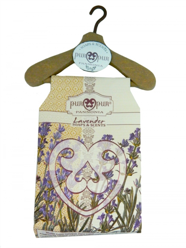 Prírodné mydlo s bambuckým maslom Purpur Pannónia  levanduľa 48g