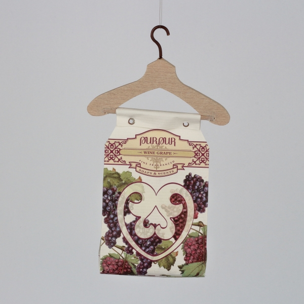 Prírodné mydlo / vonný sáčok Purpur Pannónia červený strapec 48g