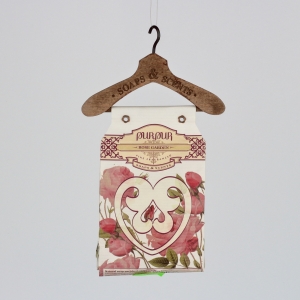 Prírodné mydlo / vonný sáčok Purpur Pannónia ruže 48g