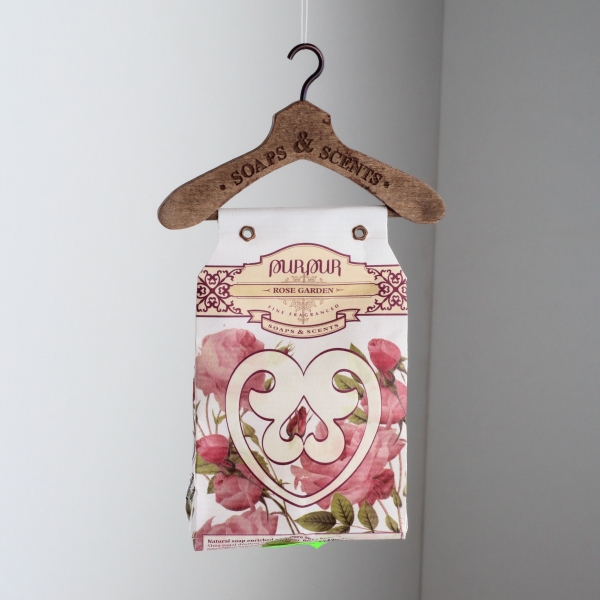 Prírodné mydlo / vonný sáčok Purpur Pannónia ruže 48g