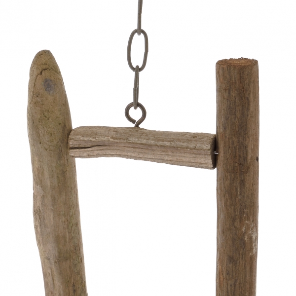 Prírodný svietnik so sklom natur