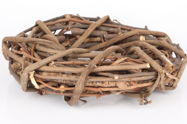 Prírodný veniec krútený 30cm