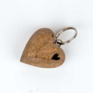 Přívěsek na klíče  srdce 5 x 5 x 2 cm