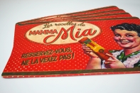 Prestieranie červené Mamma Mia 43,5x28cm